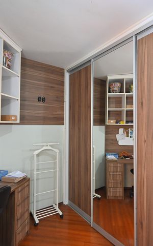 Apartamento à venda com 76m², 3 quartos e 2 vagasQuarto 3
