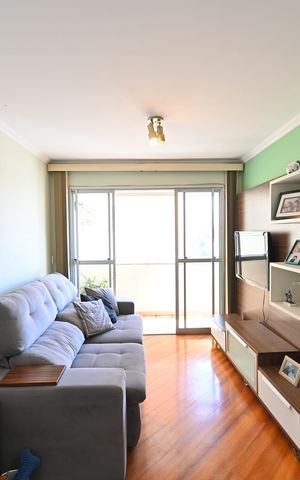 Apartamento à venda com 76m², 3 quartos e 2 vagasSala
