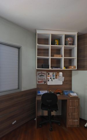 Apartamento à venda com 76m², 3 quartos e 2 vagasQuarto 3