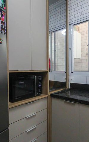 Casa de condomínio à venda com 53m², 2 quartos e 1 vaga Casa de condomínio à venda com 53m², 2 quartos e 1 vagaCozinha