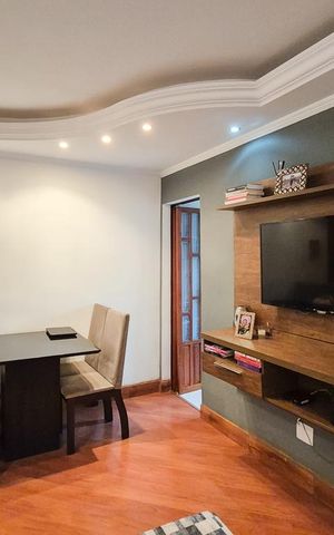Apartamento à venda com 53m², 2 quartos e 1 vaga Apartamento à venda com 53m², 2 quartos e 1 vagaSala