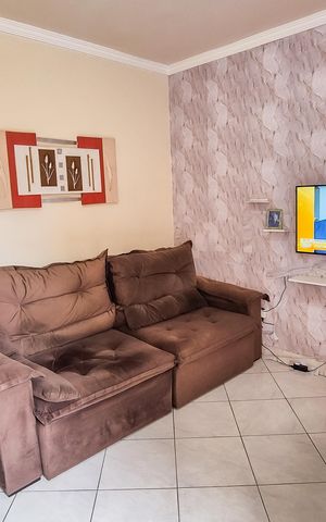 Casa à venda com 64m², 2 quartos e sem vagaSala