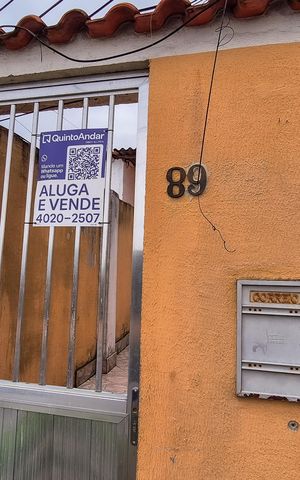 Casa à venda com 64m², 2 quartos e sem vagaEntrada da Vila e Plaquinha 