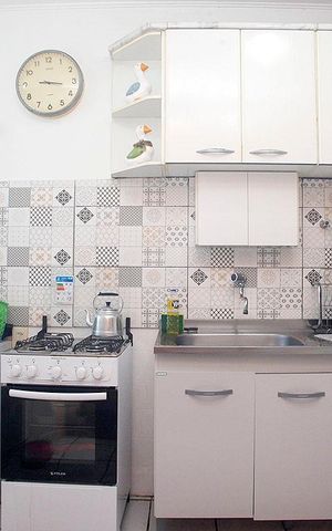 Apartamento à venda com 45m², 1 quarto e sem vagaCozinha + Área de Serviço