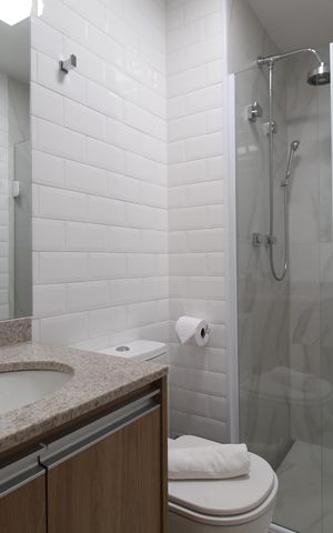 Studio à venda com 27m², 1 quarto e sem vagaBanheiro