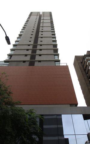 Studio à venda com 27m², 1 quarto e sem vagaFachada do Prédio