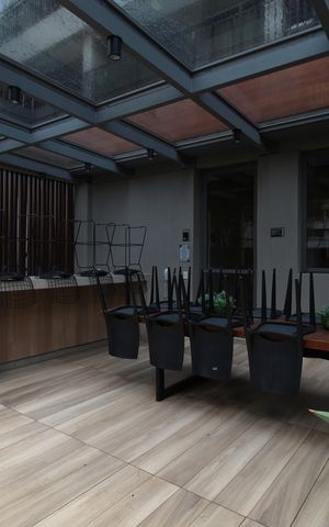 Studio à venda com 27m², 1 quarto e sem vagaÁrea Comum - Churrasqueira