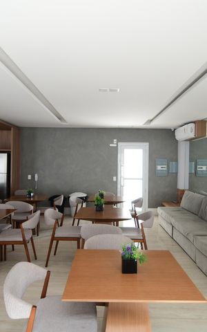 Apartamento à venda com 54m², 2 quartos e 1 vagaÁrea comum - Salão de festas