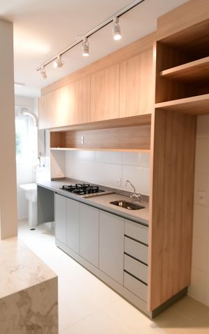 Apartamento à venda com 54m², 2 quartos e 1 vagaCozinha