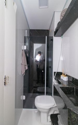 Apartamento à venda com 47m², 2 quartos e sem vagaBanheiro