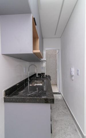 Apartamento à venda com 47m², 2 quartos e sem vagaCozinha