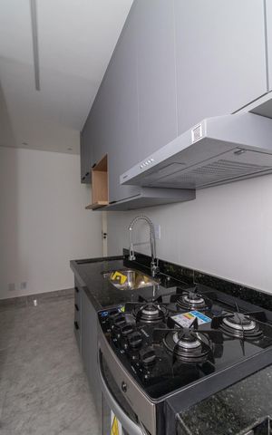 Apartamento à venda com 47m², 2 quartos e sem vagaCozinha
