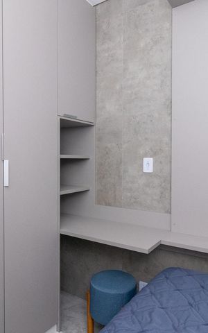 Apartamento à venda com 47m², 2 quartos e sem vagaQuarto 1