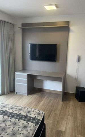 Studio para alugar com 24m², 1 quarto e sem vaga