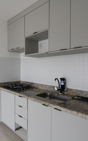 Apartamento à venda com 40m², 1 quarto e 1 vagaCozinha