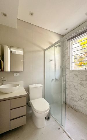 Casa para alugar com 300m², 2 quartos e 4 vagasBanheiro da Suíte