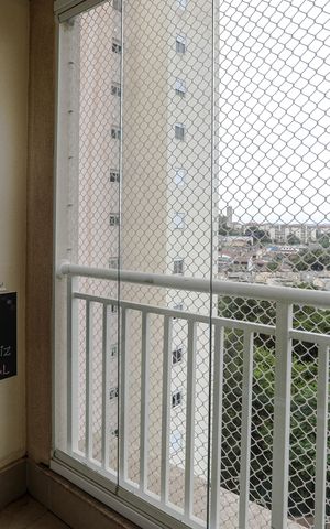 Apartamento para alugar com 57m², 2 quartos e 1 vaga Apartamento para alugar com 57m², 2 quartos e 1 vagaSacada da Sala/Cozinha