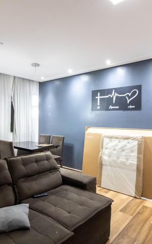 Apartamento à venda com 60m², 2 quartos e 1 vagaSala
