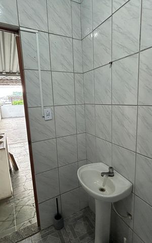 Casa para alugar com 170m², 3 quartos e 2 vagasBanheiro do terraço
