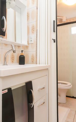 Apartamento à venda com 43m², 2 quartos e 1 vagaBanheiro