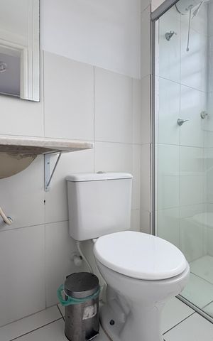 Apartamento à venda com 57m², 2 quartos e 1 vaga Apartamento à venda com 57m², 2 quartos e 1 vagaBanheiro - Suíte