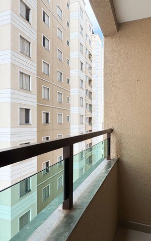 Apartamento à venda com 57m², 2 quartos e 1 vaga Apartamento à venda com 57m², 2 quartos e 1 vagaSacada