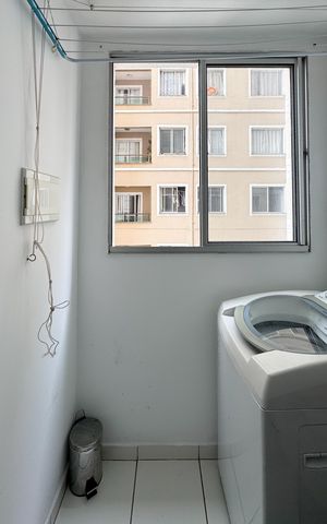 Apartamento à venda com 57m², 2 quartos e 1 vaga Apartamento à venda com 57m², 2 quartos e 1 vagaÁrea de Serviço