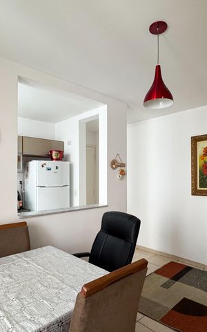 Apartamento à venda com 57m², 2 quartos e 1 vaga Apartamento à venda com 57m², 2 quartos e 1 vagaSala
