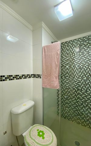 Apartamento para alugar com 65m², 2 quartos e 1 vaga Apartamento para alugar com 65m², 2 quartos e 1 vagaBanheiro Social