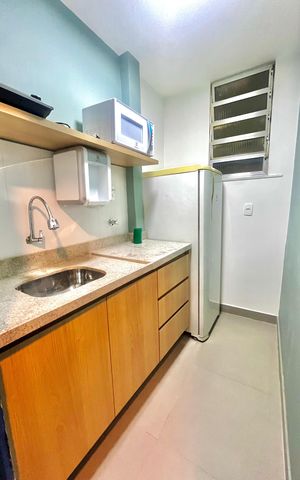 Apartamento à venda com 36m², 1 quarto e sem vaga Apartamento à venda com 36m², 1 quarto e sem vagaCozinha