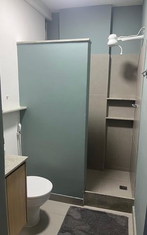 Apartamento à venda com 36m², 1 quarto e sem vaga Apartamento à venda com 36m², 1 quarto e sem vagaBanheiro