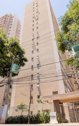 Apartamento à venda com 31m², 1 quarto e sem vaga Apartamento à venda com 31m², 1 quarto e sem vagaFachada e portaria