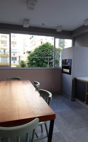 Apartamento para alugar com 36m², 1 quarto e sem vaga