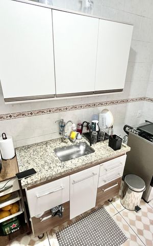 Apartamento à venda com 45m², 1 quarto e 1 vaga Apartamento à venda com 45m², 1 quarto e 1 vagaCozinha