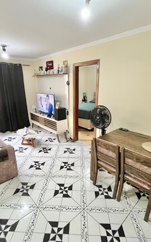 Apartamento à venda com 45m², 1 quarto e 1 vaga Apartamento à venda com 45m², 1 quarto e 1 vagaSala
