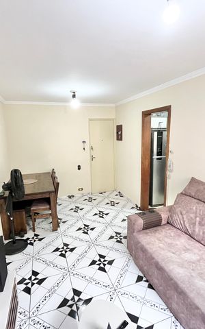 Apartamento à venda com 45m², 1 quarto e 1 vaga Apartamento à venda com 45m², 1 quarto e 1 vagaSala