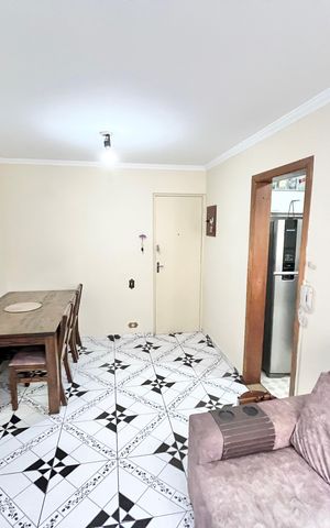 Apartamento à venda com 45m², 1 quarto e 1 vaga Apartamento à venda com 45m², 1 quarto e 1 vagaSala