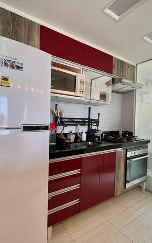Apartamento à venda com 65m², 2 quartos e 2 vagas Apartamento à venda com 65m², 2 quartos e 2 vagasCozinha