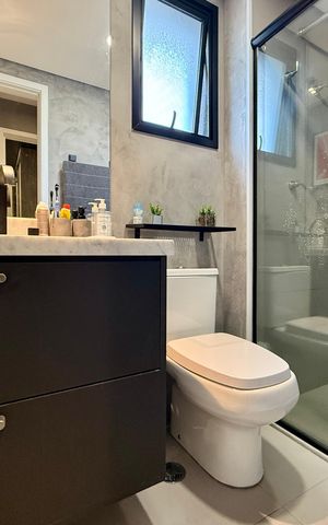 Apartamento para alugar com 94m², 3 quartos e 2 vagasBanheiro Social 