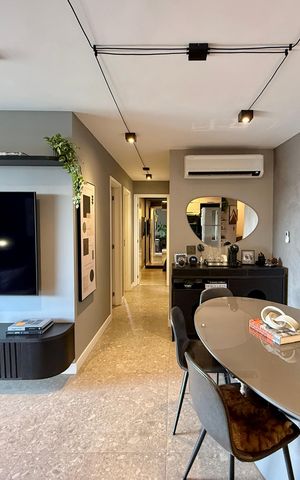 Apartamento para alugar com 94m², 3 quartos e 2 vagasSala 