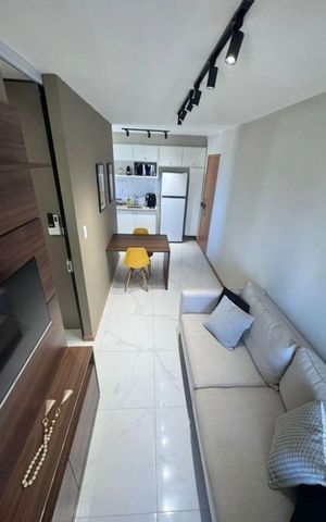 Apartamento para alugar com 34m², 1 quarto e sem vaga Apartamento para alugar com 34m², 1 quarto e sem vagaSala