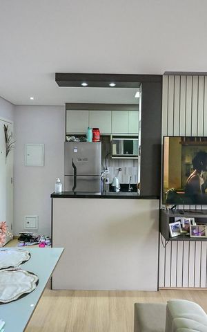 Apartamento para alugar com 48m², 2 quartos e 1 vagaSala