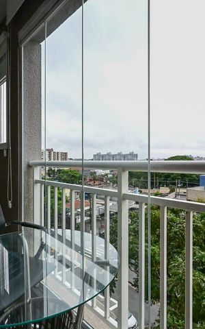 Apartamento para alugar com 48m², 2 quartos e 1 vagaVaranda