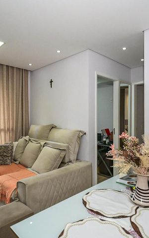 Apartamento para alugar com 48m², 2 quartos e 1 vagaSala