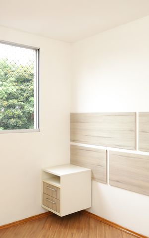 Apartamento à venda com 45m², 2 quartos e 1 vagaQuarto 2