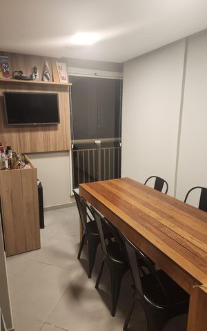 Apartamento à venda com 75m², 2 quartos e 2 vagas Apartamento à venda com 75m², 2 quartos e 2 vagasVaranda gourmet
