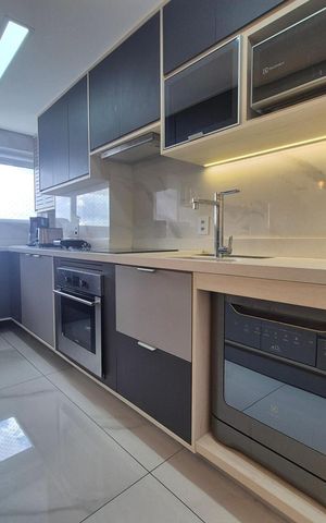 Apartamento à venda com 91m², 3 quartos e 2 vagas Apartamento à venda com 91m², 3 quartos e 2 vagasCozinha