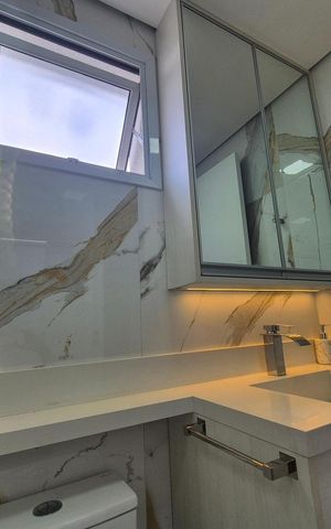 Apartamento à venda com 91m², 3 quartos e 2 vagas Apartamento à venda com 91m², 3 quartos e 2 vagasBanheiro