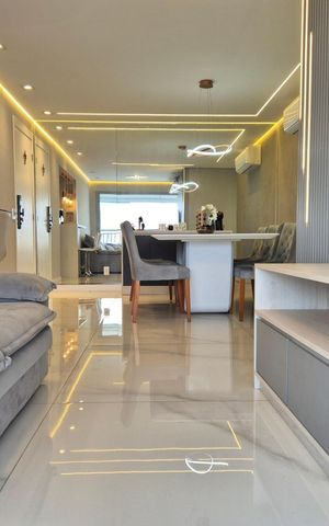 Apartamento à venda com 91m², 3 quartos e 2 vagas Apartamento à venda com 91m², 3 quartos e 2 vagasSala
