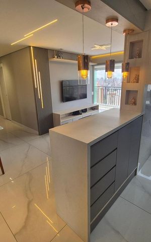 Apartamento à venda com 91m², 3 quartos e 2 vagas Apartamento à venda com 91m², 3 quartos e 2 vagasCozinha